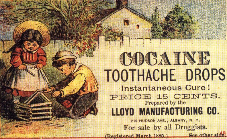 Weed, Booze, Cocaine and Other Old School "Medicine" Ads | Pharmacy Technician